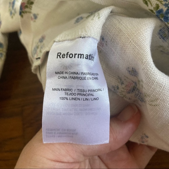 Reformation Linen Top - Picture 9 of 9